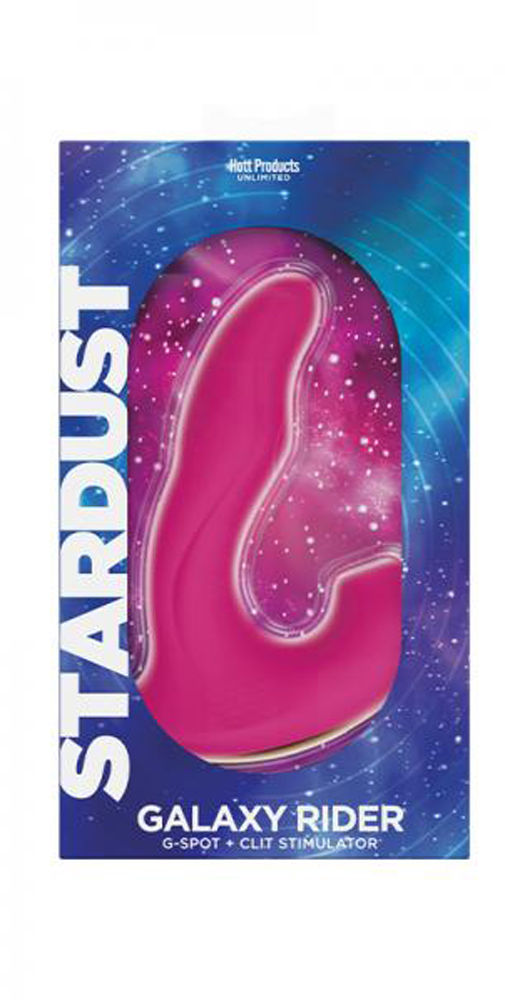 Stardust Galaxy Rider Pink G-Spot and Clitoral Vibrator Pink Vibrators