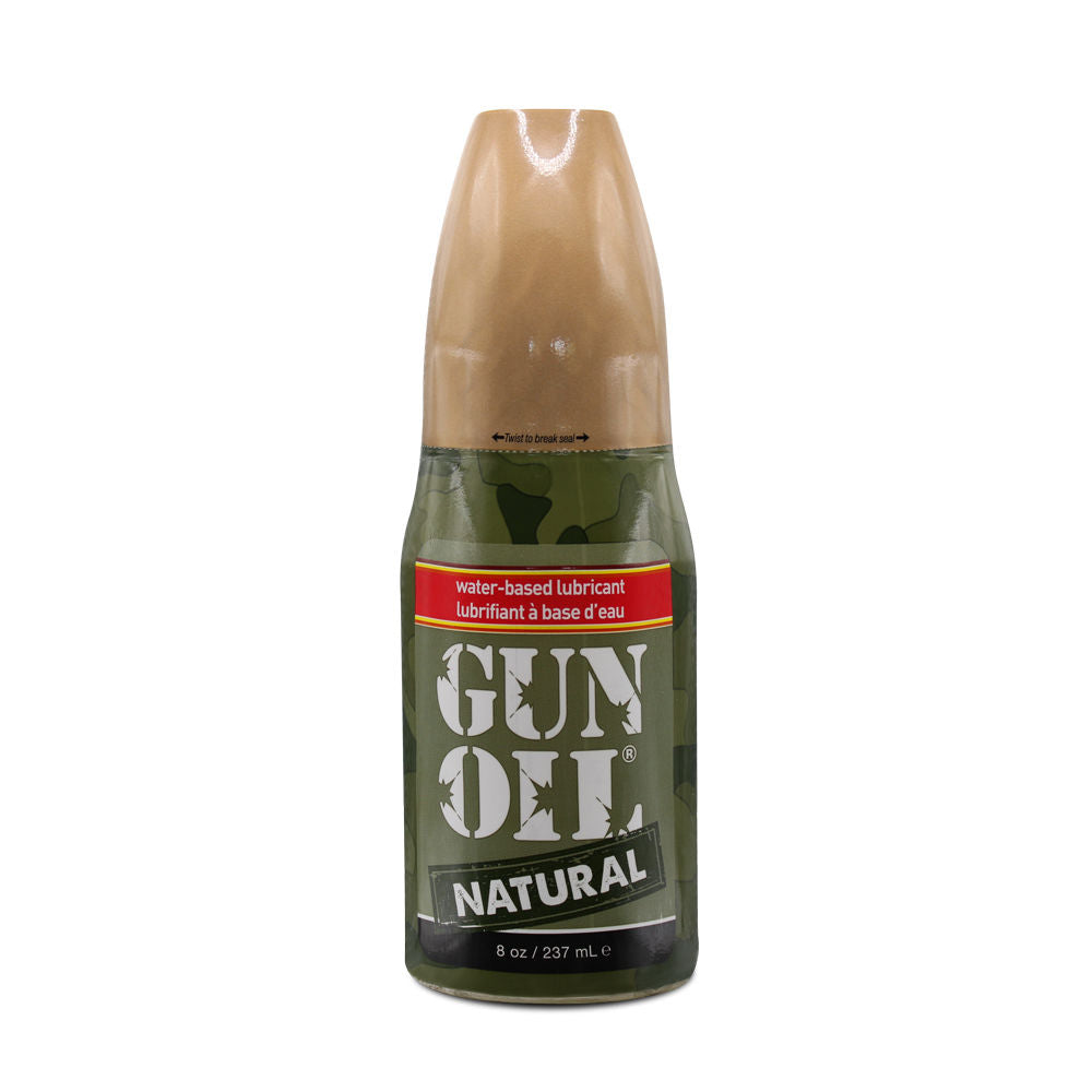 Gun Oil Natural 2 Oz Water-Based Personal Lubricant Paraben Free Speciality Lubricants