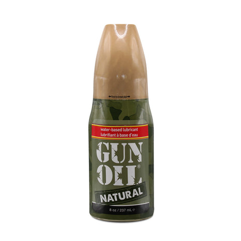 Gun Oil Natural 2 Oz Water-Based Personal Lubricant Paraben Free Speciality Lubricants