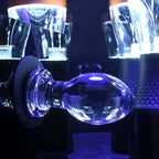 Gender X Crystal Ball - Glass Butt Plug with Suction Base 10.1cm > Glass > Toys