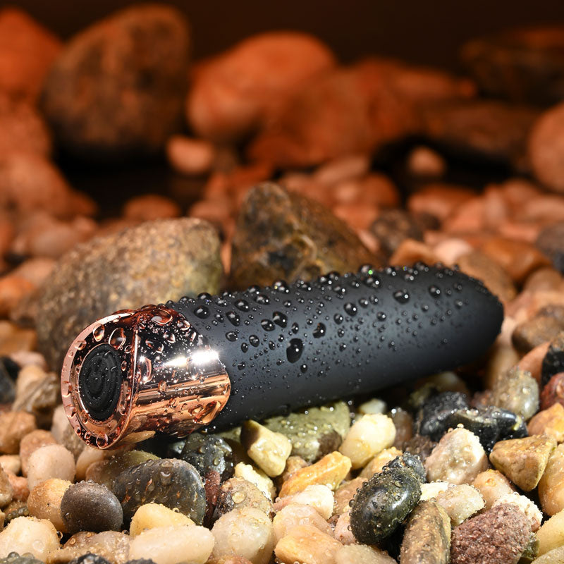 Gender X The Gold Standard Rose Gold 10 cm Bullet Vibrator > Vibrators > Mini Vibrators