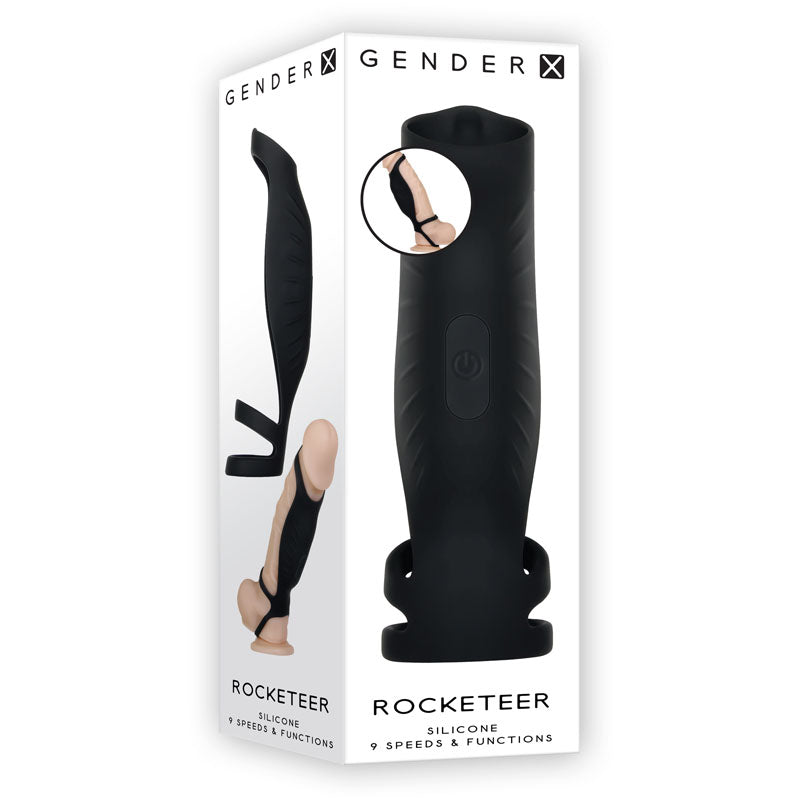 Gender X Rocketeer Vibrating Penis Sleeve > Sex Toys For Men > Penis Sleeves