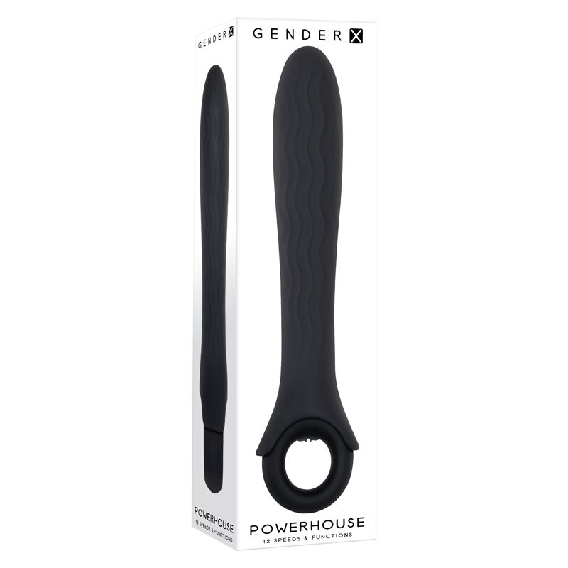 Gender X POWERHOUSE - 21.6 cm USB Rechargeable Vibrator Vibrators