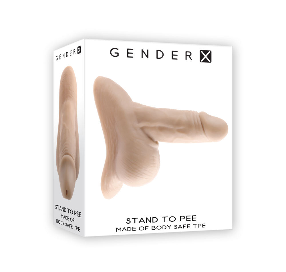 Gender X Stand to Pee Light Realistic Stand to Pee Funnel Flesh Packers