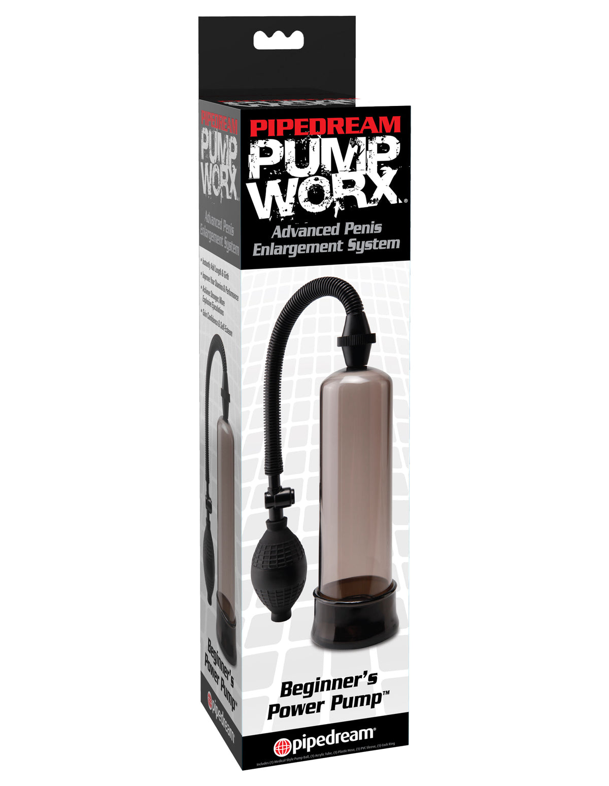 Pump Worx Beginner Power Pump – 7.5 Inch Insertable Penis Pump > Pumps > Penis Pumps