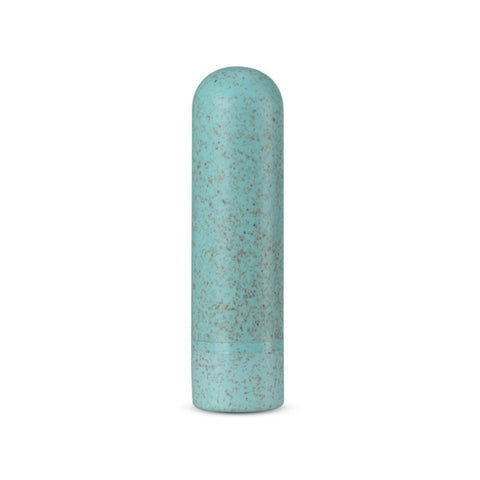Gaia Eco Rechargeable Bullet Vibrator in Aqua for Intimacy BULLETS