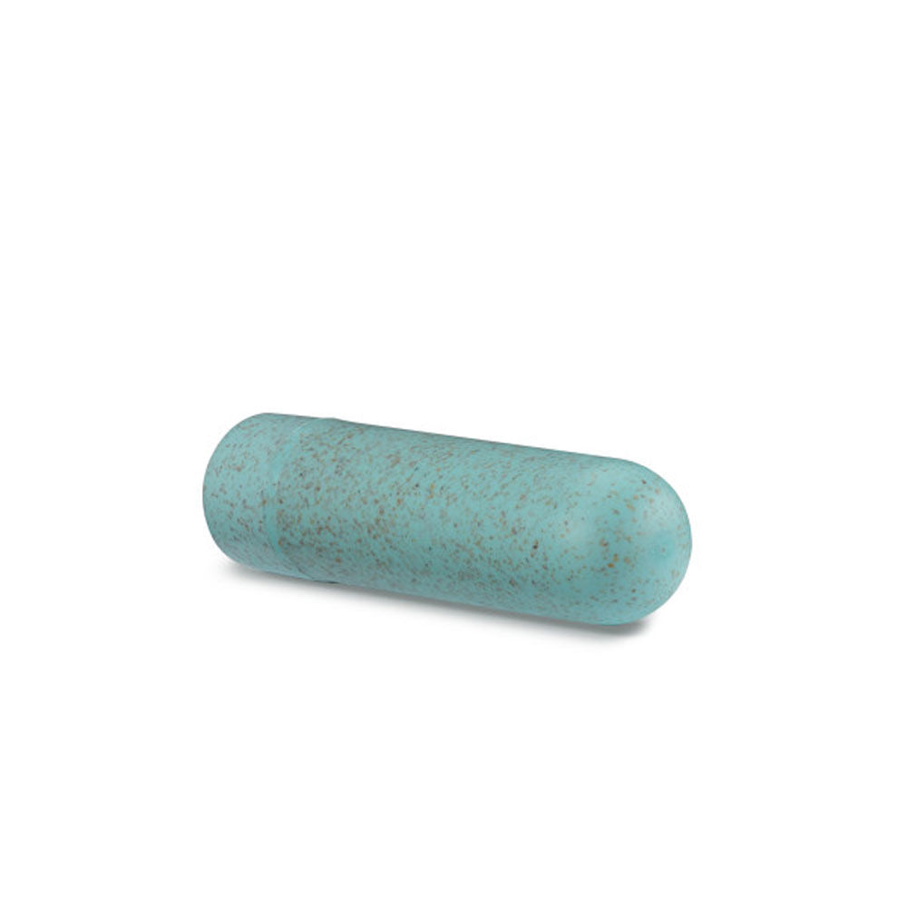 Gaia Eco Rechargeable Bullet Vibrator in Aqua for Intimacy BULLETS
