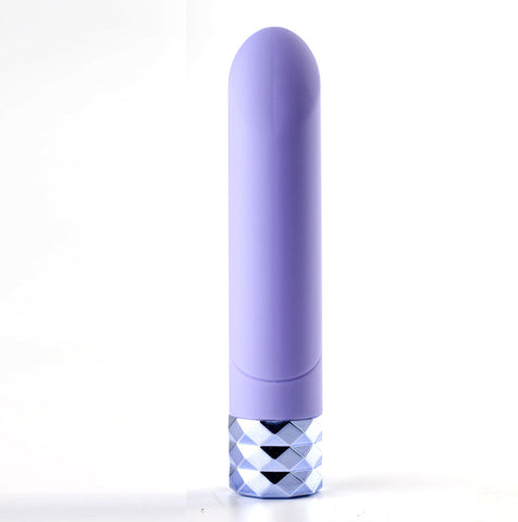 Angel Crystal Gems Purple Bullet Vibrator with 25 Functions BULLETS