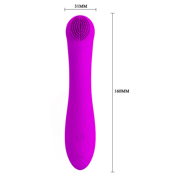 Pretty Love Len (Purple) – Rechargeable Silicone Mini G-Spot Massager Wand > Vibrators > Standard Vibrators