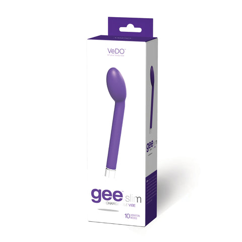 Geeslim Rechargeable G-Spot Vibrator Indigo Lightweight Vibe Vibrators