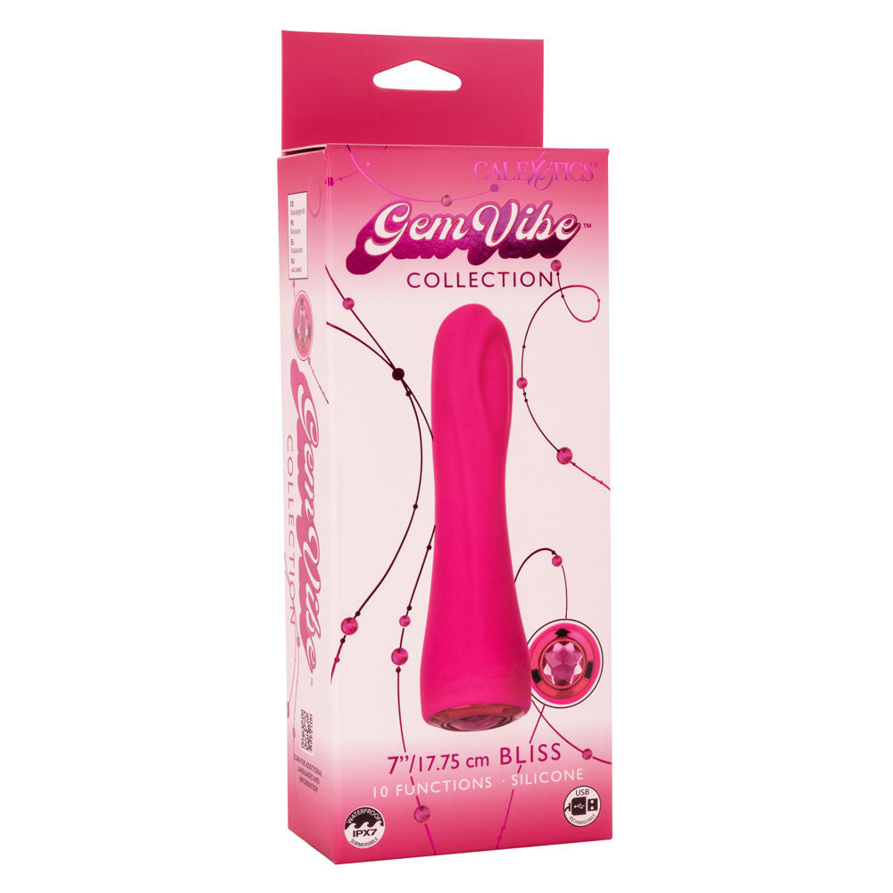 Gem Vibe Collection Bliss Pink Intimate Vibrator > Vibrators > Standard Vibrators Main image