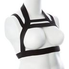 Gender Fluid Majestic Harness Black Size S-L Chest 31-47 Inches > Clothes > Womens Harnesses