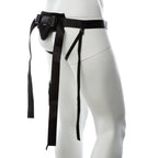 Gender Fluid Skylar Strap-On Harness One Size Black with Adjustable Nylon Straps and Padded Comfort > Dildos > Strap On Harnesses