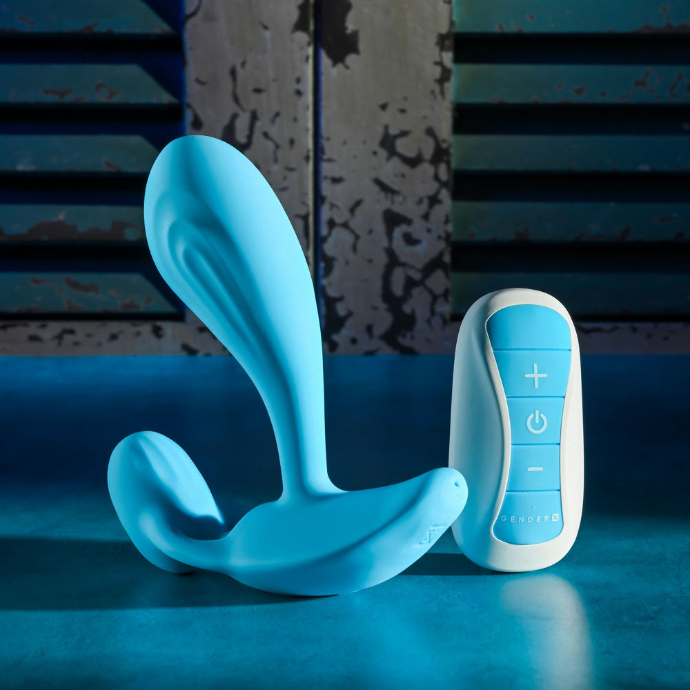 Gender X Wear Me Out – 3 Position Vibrating Toy with Double Motor > Sex Toys > Couples Toys