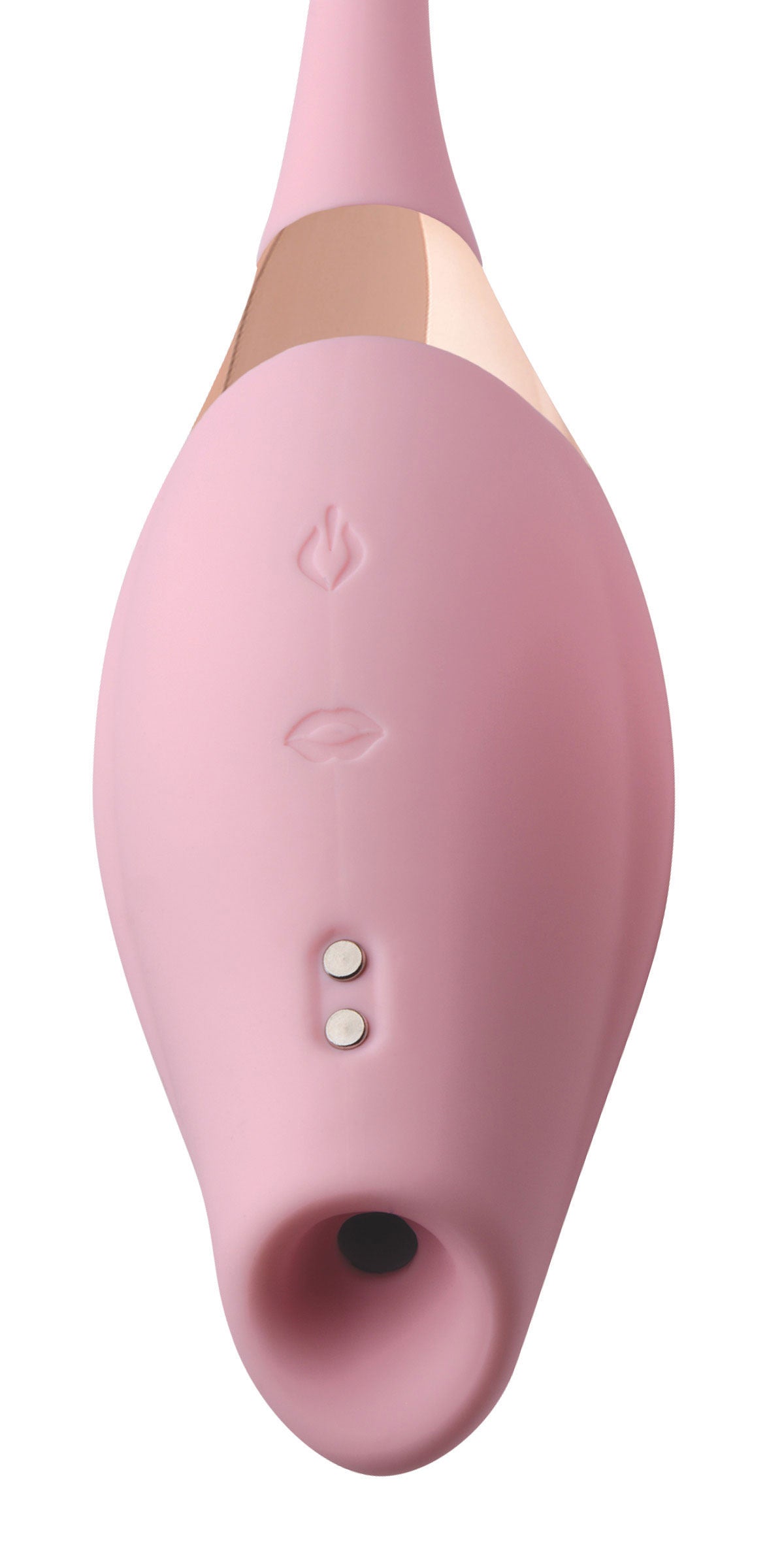 Shegasm Tandem Plus Silicone Suction Clit and G-Spot Vibrator Suction Stimulator