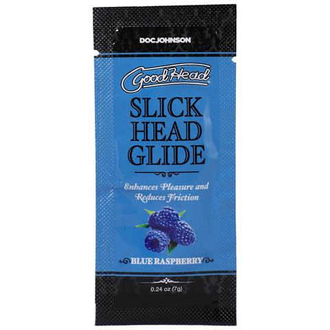 GoodHead Blue Raspberry Slick Head Flavored Personal Lubricant Default Title Flavoured Lube