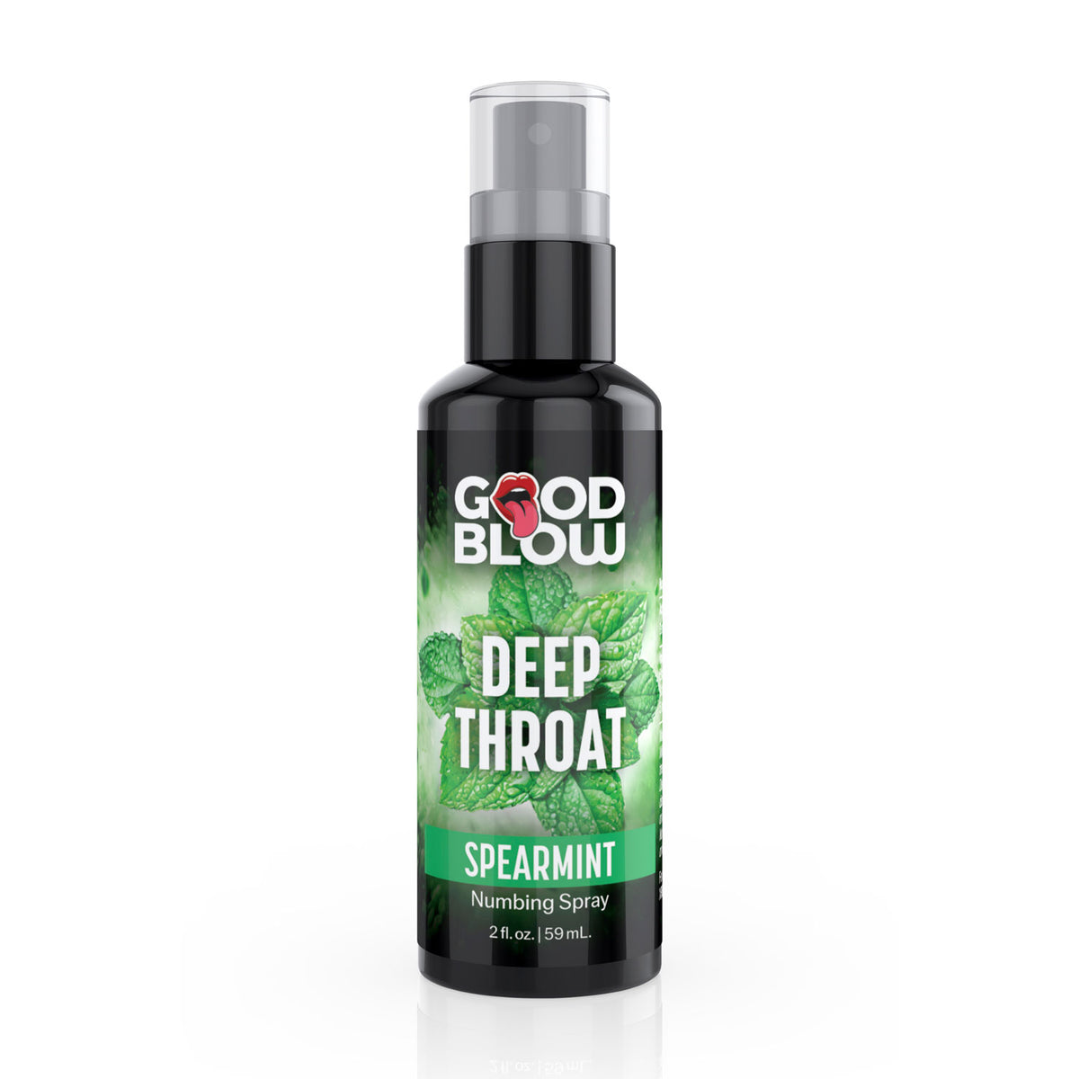 Good Blow Deep Throat Spray (Spearmint) – Spearmint Flavored Numbing Spray 59 ml > Lube > Oral Gels & Sprays
