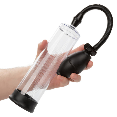 Peak Edging Intimate Kit with Pump Ring and Stroker Black Clear Pumps