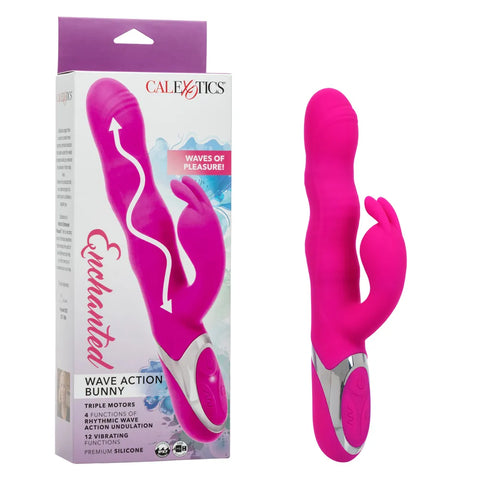 Enchanted Wave Action Bunny (Pink) – Dual Motor Rabbit Vibrator > Vibrators > Ladies > Rabbit