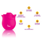 Zen Rose Unicorn – Wireless Clitoral Vibrator With Five Speeds and Patterns > Sex Toys For Ladies > Rose Stimulators