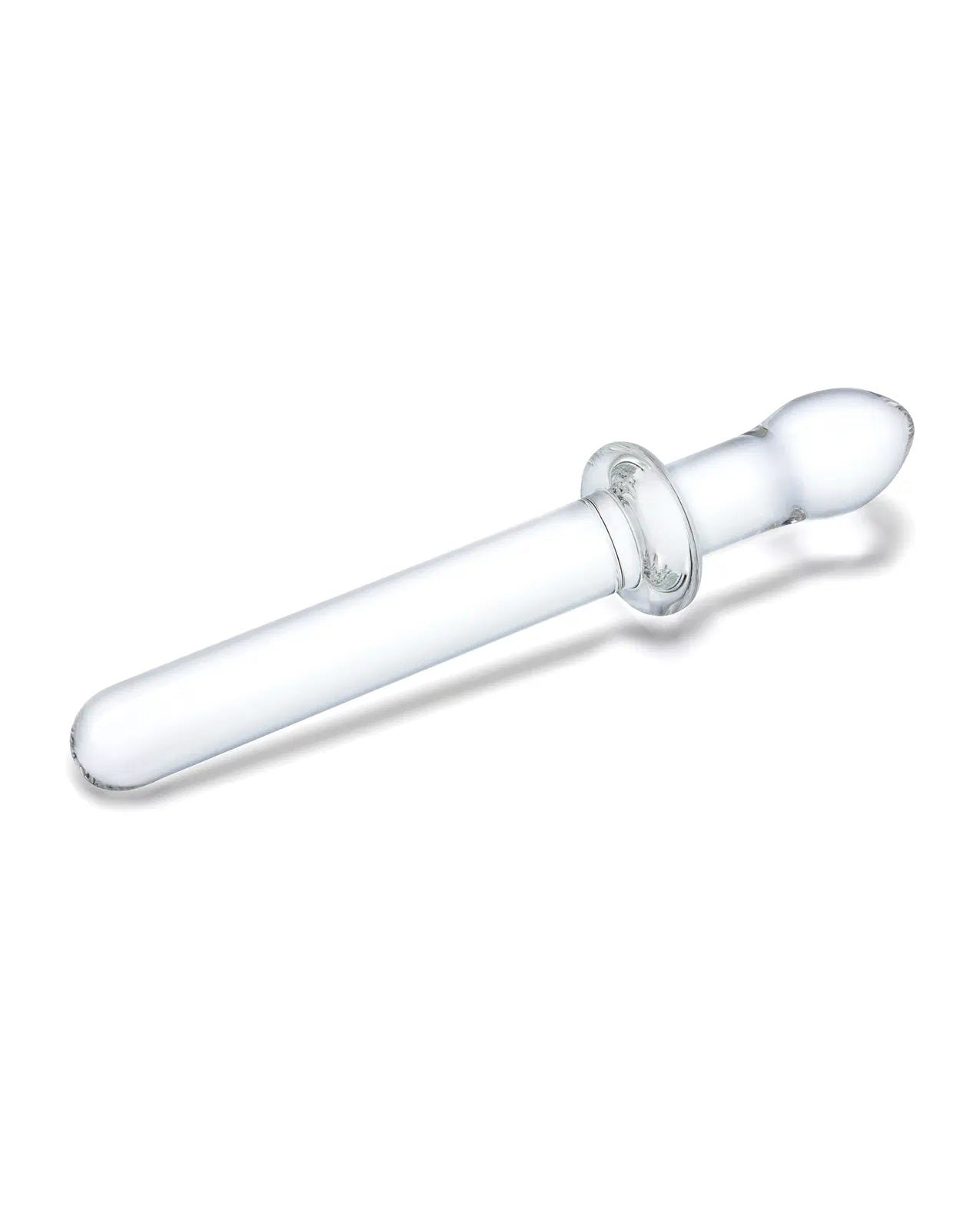 Glas 9.25" Classic Smooth Dual-Ended Clear Borosilicate Glass Dildo DONGS Glass