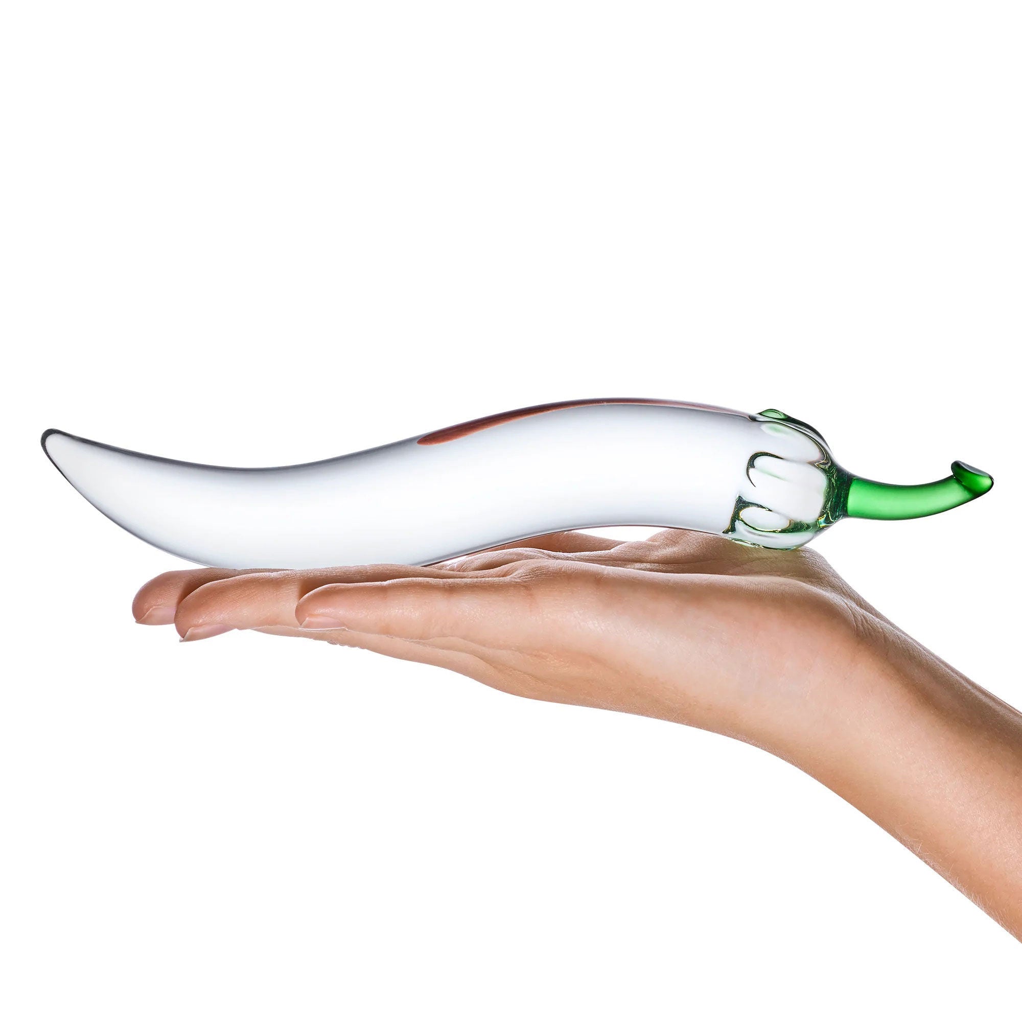 Glas Naturals Chili Pepper Glass Dildo Eco-Friendly Toy DONGS Glass