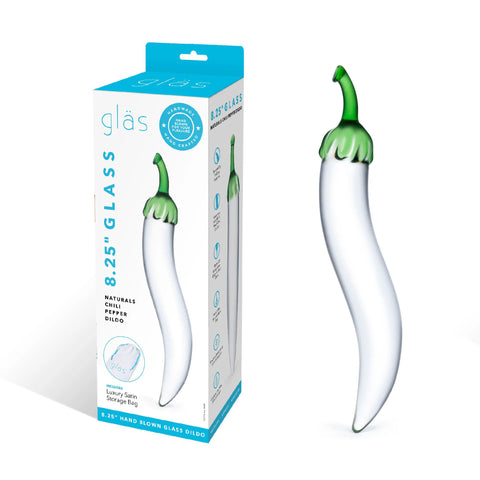Glas Naturals Chili Pepper Glass Dildo Eco-Friendly Toy DONGS Glass