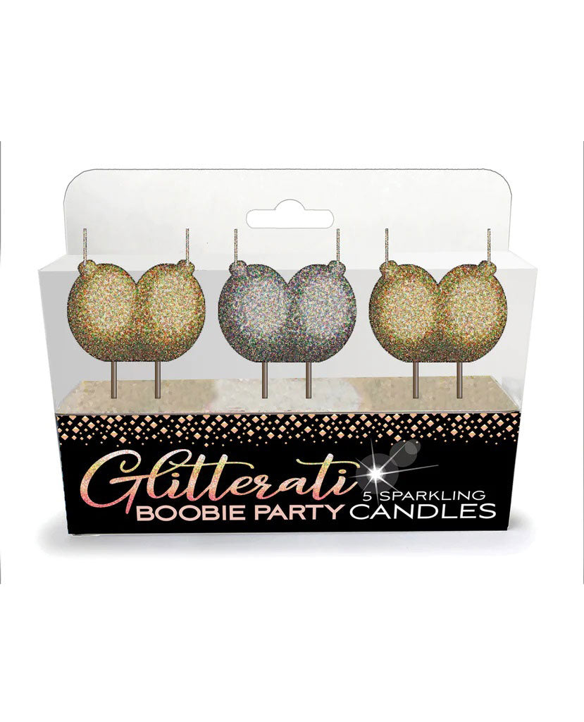 Glitterati Boobie Candle Set Novelty Candles Set of 3 > Candles > Novelty