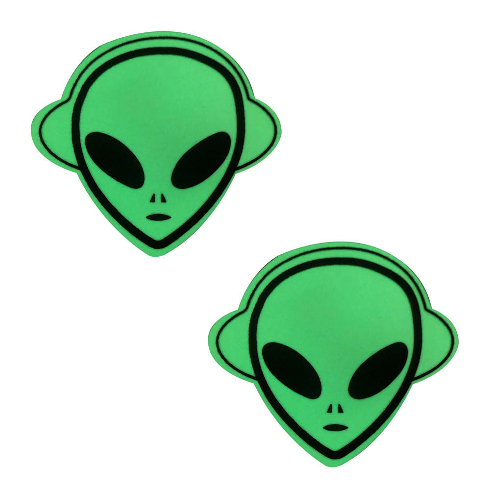 Glow in the Dark Alien Pasties for Adult Intimacy and Fun Pasties