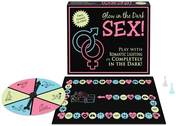 Glow in the Dark Erotic Board Game – Adult Party Game with Glow Feature > Novelties > Board Games
