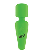Glow in the Dark Mini Wand Massager Green Rechargeable > Sex Toys > Mini Massagers