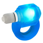 Glowdick Blue Ice LED Cockring Made from Soft Silicone > Cock Ring > Vibrating