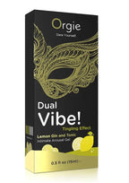 Dual Vibe Gin and Tonic Lemon Kissable Liquid – Intimate Gel 15ml Default Title > Lube > Oral Gels & Sprays