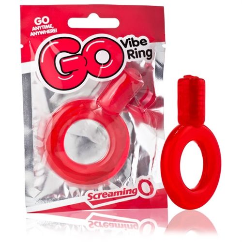 Screaming O Go Vibe Ring – Rechargeable Vibrating Stretch Cock Ring > Cock Ring > Vibrating