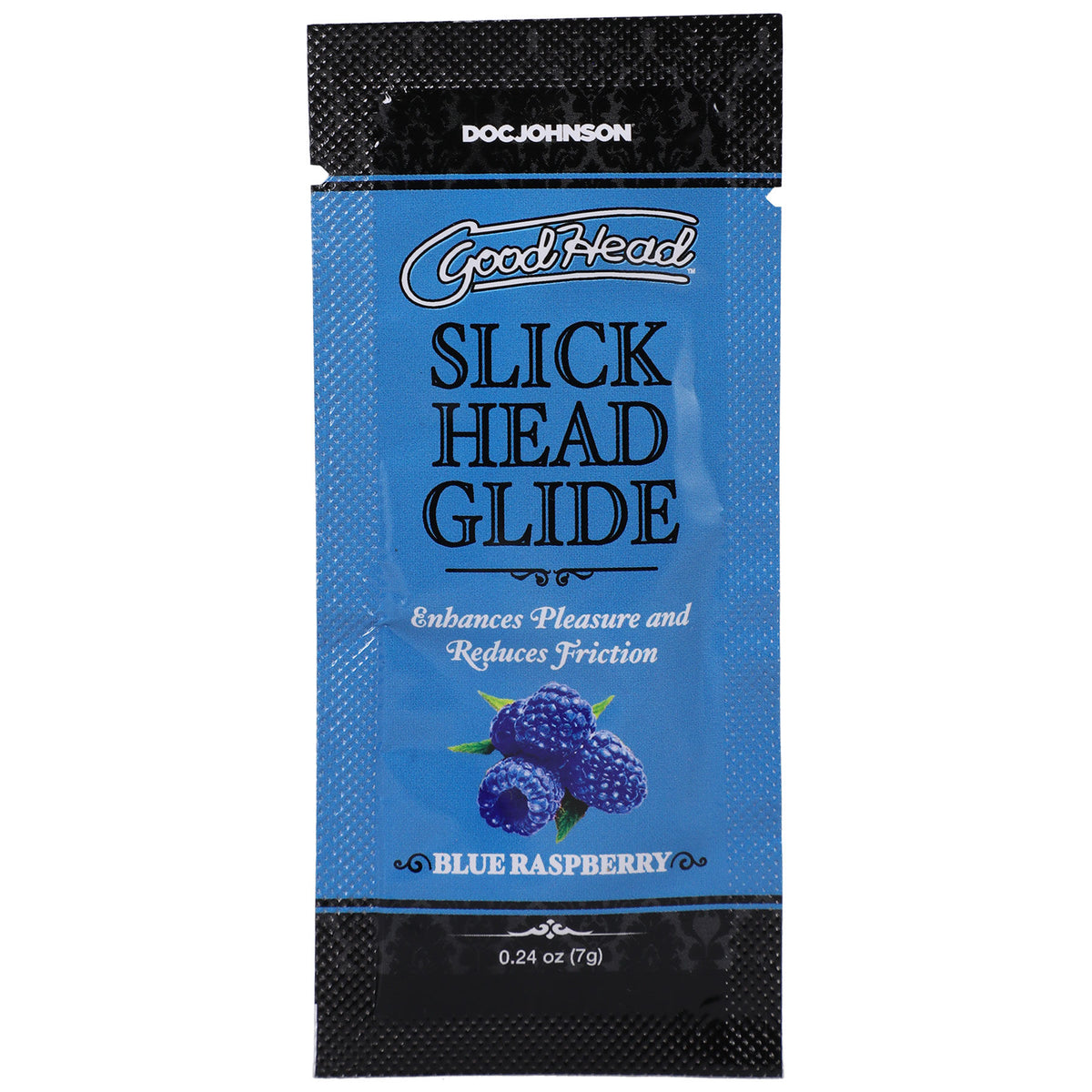 GoodHead Blue Raspberry Slick Head Flavored Personal Lubricant 7g > Lube > Flavoured