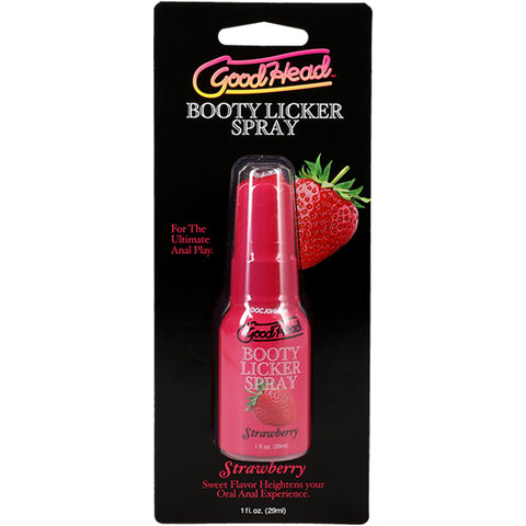 GoodHead Booty Licker Spray Strawberry 29 ml Delicious Flavor Oral Gels & Sprays