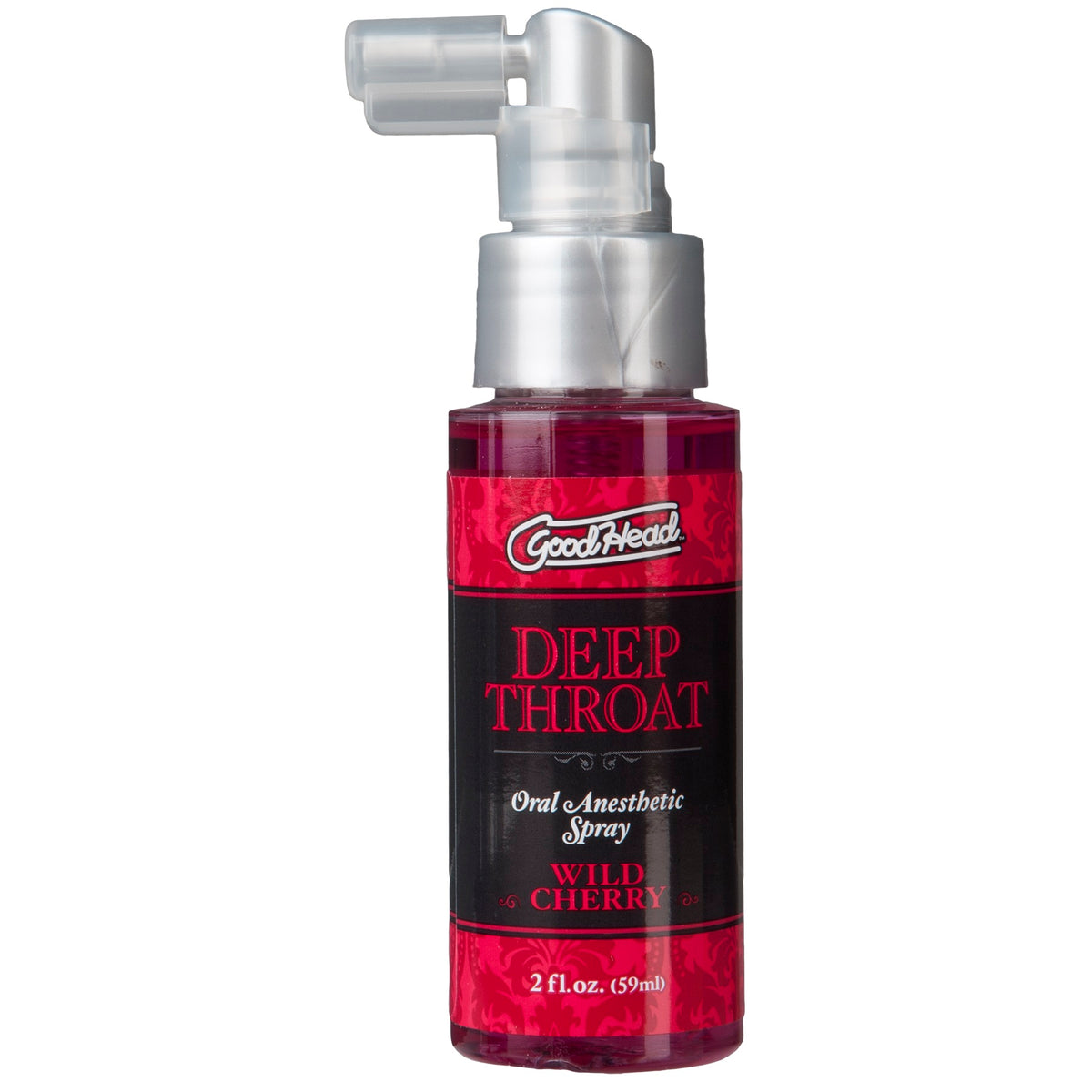 GoodHead Deep Throat Spray 59ml - Wild Cherry > Lube > Oral Gels & Sprays