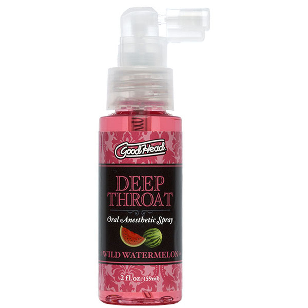GoodHead Deep Throat Spray Wild Watermelon Adult Intimacy Aid > Lube > Oral Gels & Sprays