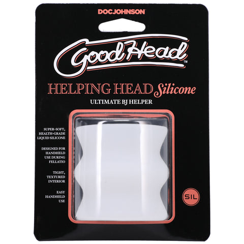 GoodHead Helping Head Silicone Blowjob Helper Strokers - Manual