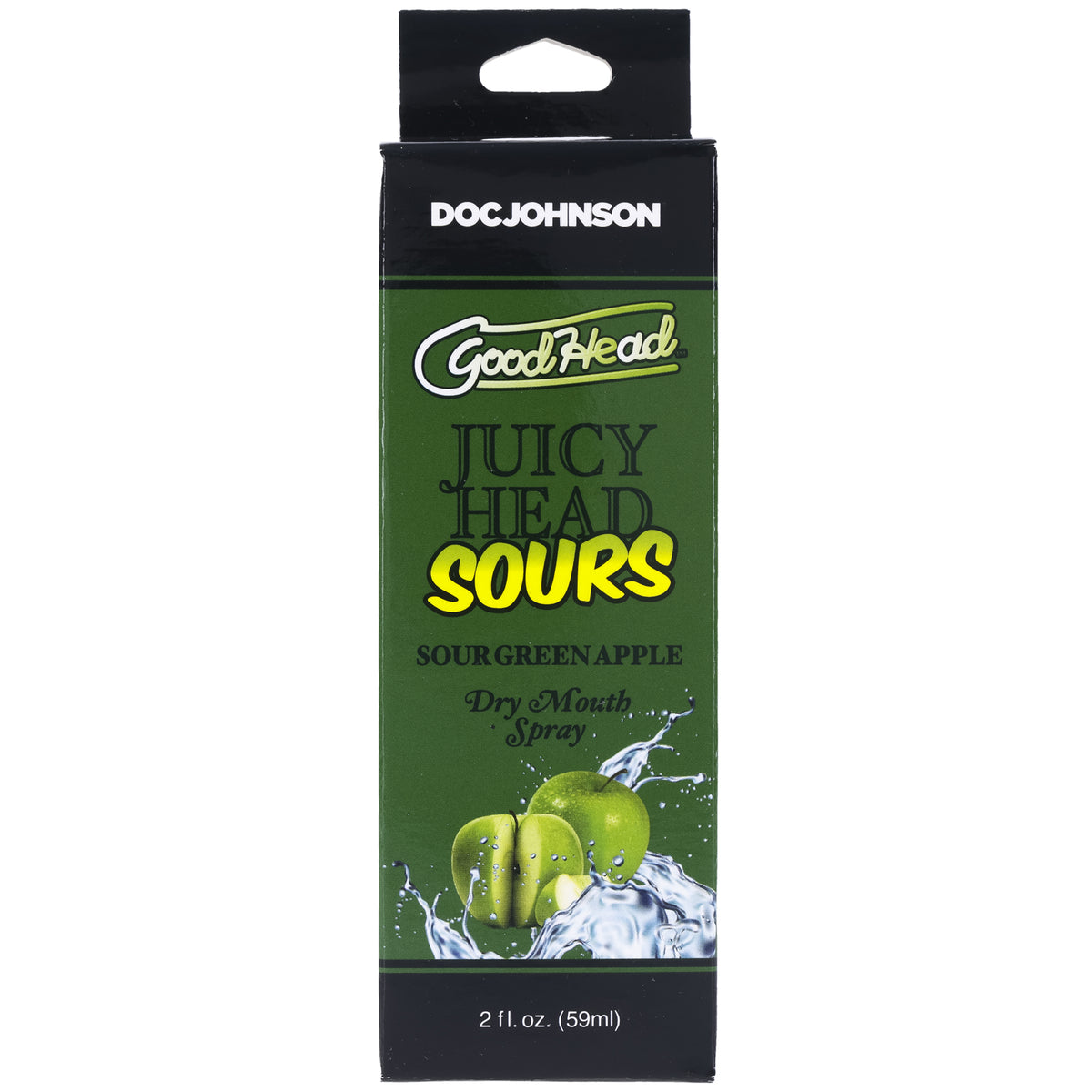GoodHead Juicy Dry Mouth Sour Apple Spray > Lube > Oral Gels & Sprays