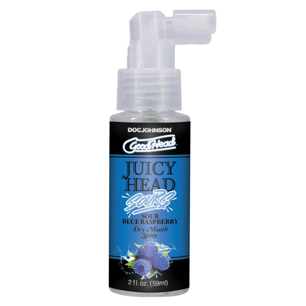 GoodHead Juicy Dry Mouth Sour Raspberry Spray – Flavorful Hydration Spray > Lube > Oral Gels & Sprays
