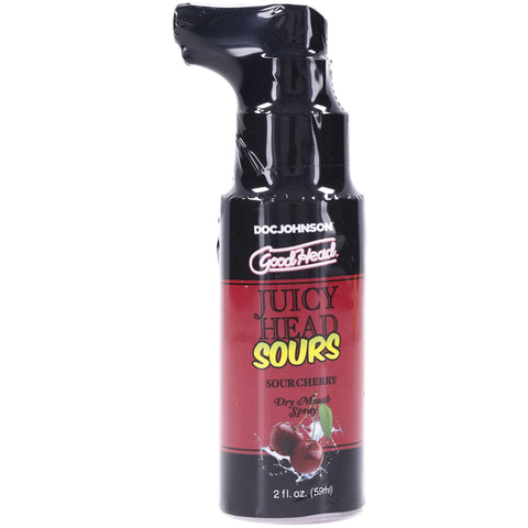GoodHead Juicy Head Sour Cherry Dry Mouth Spray For Adults 2 Oz Oral Gels & Sprays