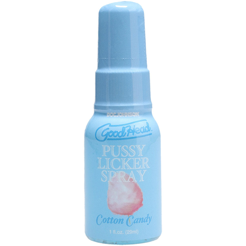GoodHead Pussy Licker Spray Cotton Candy 29ml Sweet Flavored Oral Gel Spray > Lube > Oral Gels & Sprays