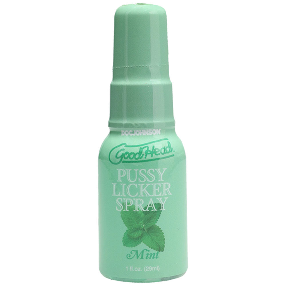 GoodHead Pussy Licker Spray Mint – 29ml Water-Based Oral Pleasure Spray > Lube > Oral Gels & Sprays