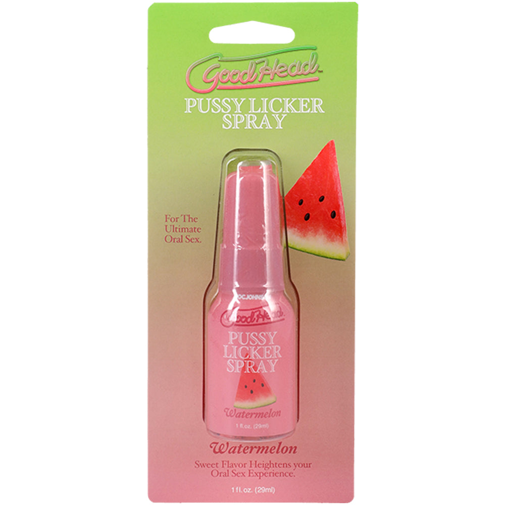 GoodHead Pussy Licker Spray Watermelon 29ml Sweet Flavoured Spray > Lube > Oral Gels & Sprays