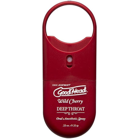 GoodHead To-Go Deep Throat Spray Wild Cherry 9ml Oral Gels & Sprays