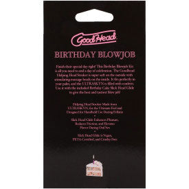 Goodhead Birthday Blowjob Kit Oral Gels & Sprays