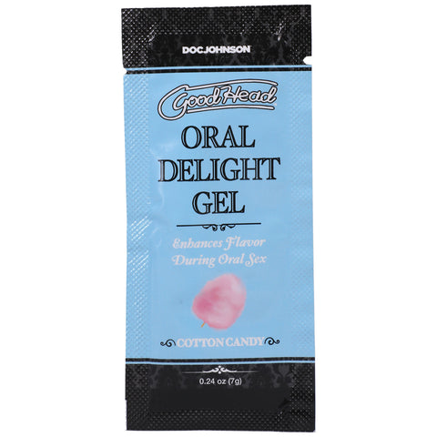 Goodhead Cotton Candy Oral Delight Gel for Adults 0.24 Oz Oral Gels & Sprays