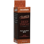 Goodhead Deep Throat Spray Cinnamon (59ml) – Throat Desensitizer Spray > Lube > Oral Gels & Sprays