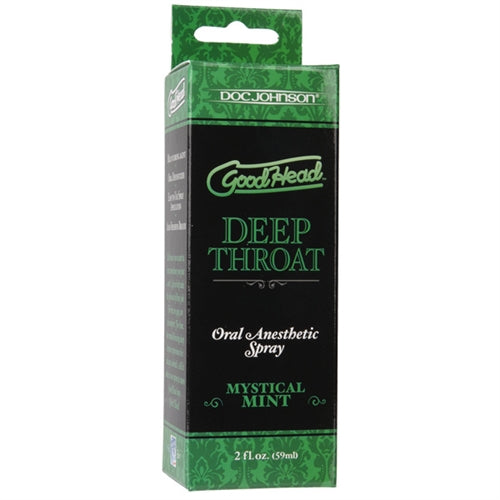 Goodhead Deep Throat Spray Mystical Mint 2 Fl Oz (59ml) > Lube > Oral Gels & Sprays Main image